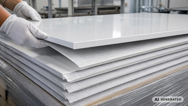 Papier de séparation BRANOperl servant de protection contre les rayures pour les systèmes de plafonds peints BRANOperl sert de protection anti-rayures pour les systèmes de plafond ; il est utilisé entre les panneaux fragiles afin de garantir une pose en toute sécurité et de préserver la perfection des surfaces.