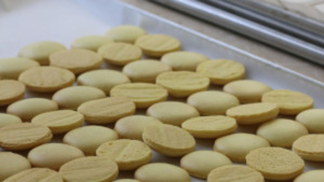 Macarons Lebensmittelpapier