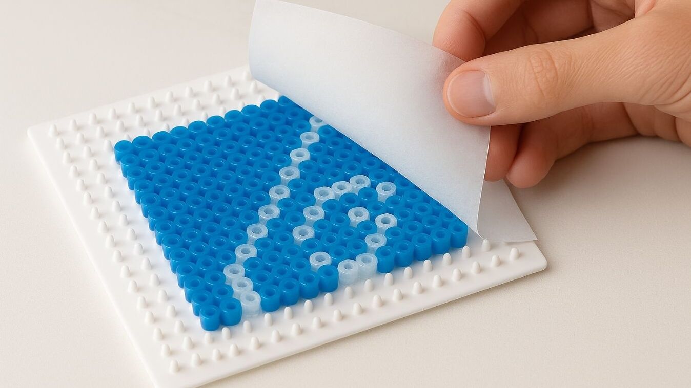 BRANOperl release paper used in the toy industry for clean release processes and protection of sensitive surfaces.