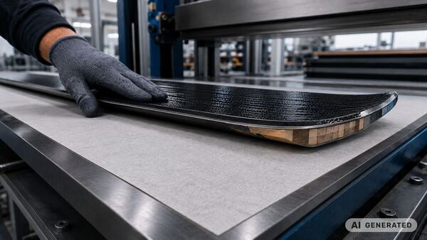 BRANOperl release paper used in ski manufacturing BRANOperl release paper used in ski manufacturing
