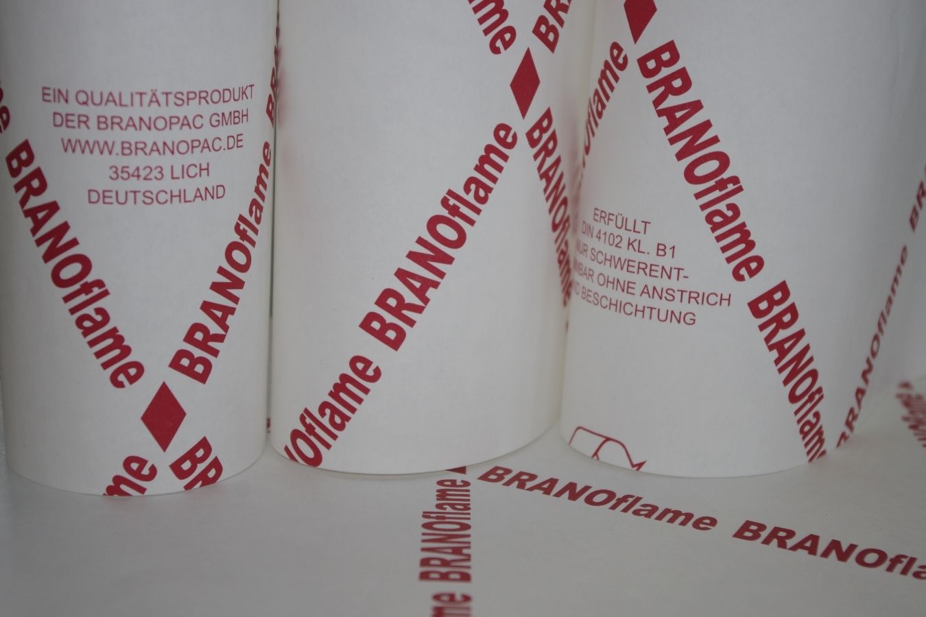 BRANOflame Flammschutzpapier für Lackierarbeiten
